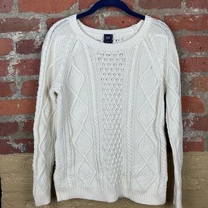 GAP | Cable-knit Crewneck Sweater